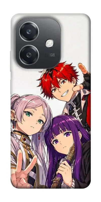 TPU чохол Demsky Frieren and friends для Oppo A3 4G