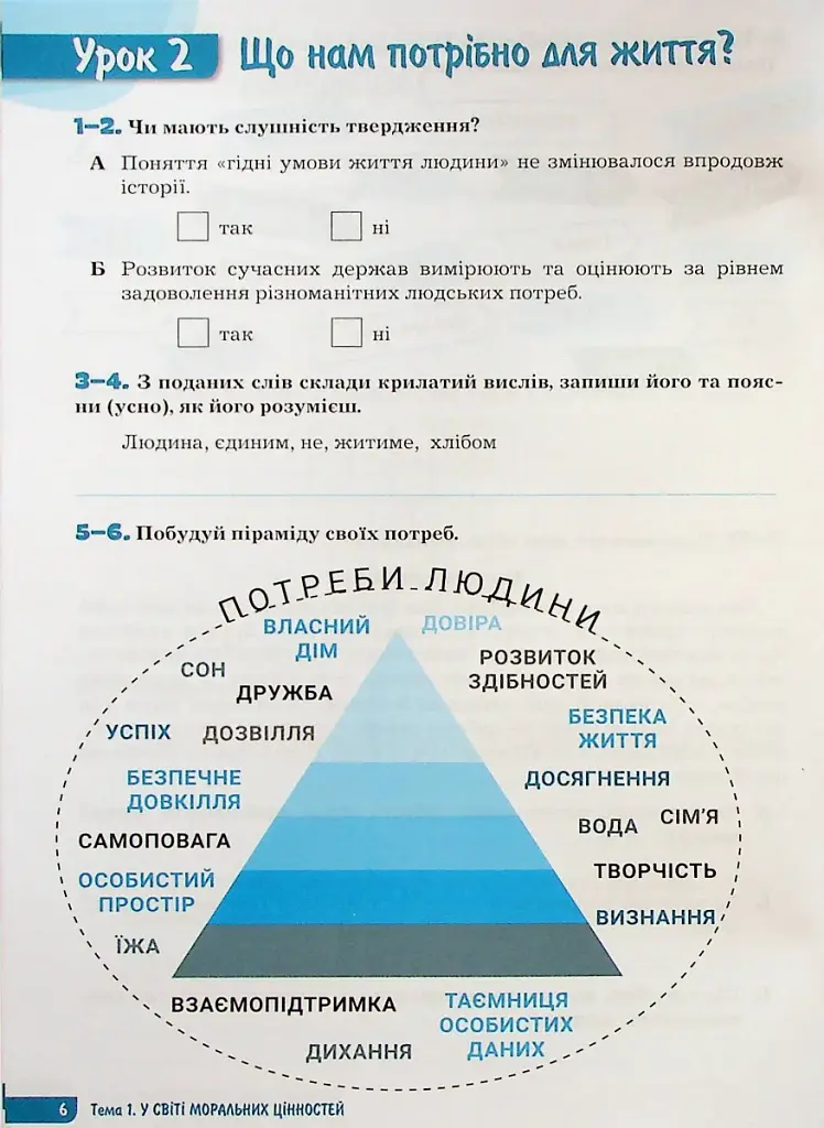 Етика. 6 клас. Зошит. Поточне і підсумкове оцінювання - фото 4