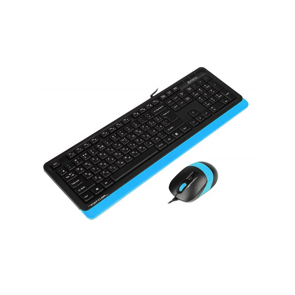 Комплект A4Tech F1010 Blue (4711421943161) - фото 2