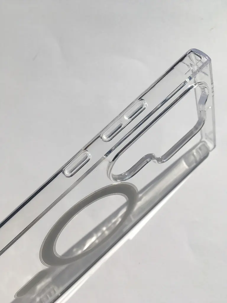Прозорий протиударний чохол для Samsung Galaxy S24 Ultra (S928) Ultra Hybrid with MagSafe Clear Case - фото 4