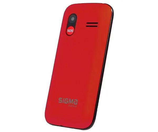 Телефон кнопковий Sigma Mobile Comfort 50 HIT червоний (4827798120958) - фото 4