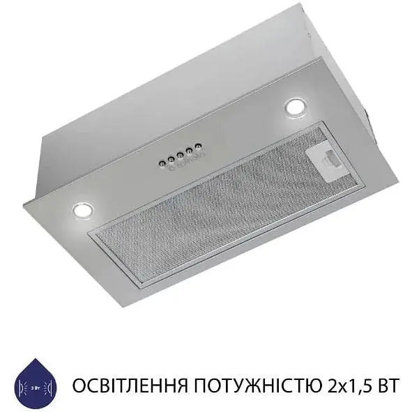 Витяжка вбудована Minola HBI 5327 GR 800 LED - фото 4