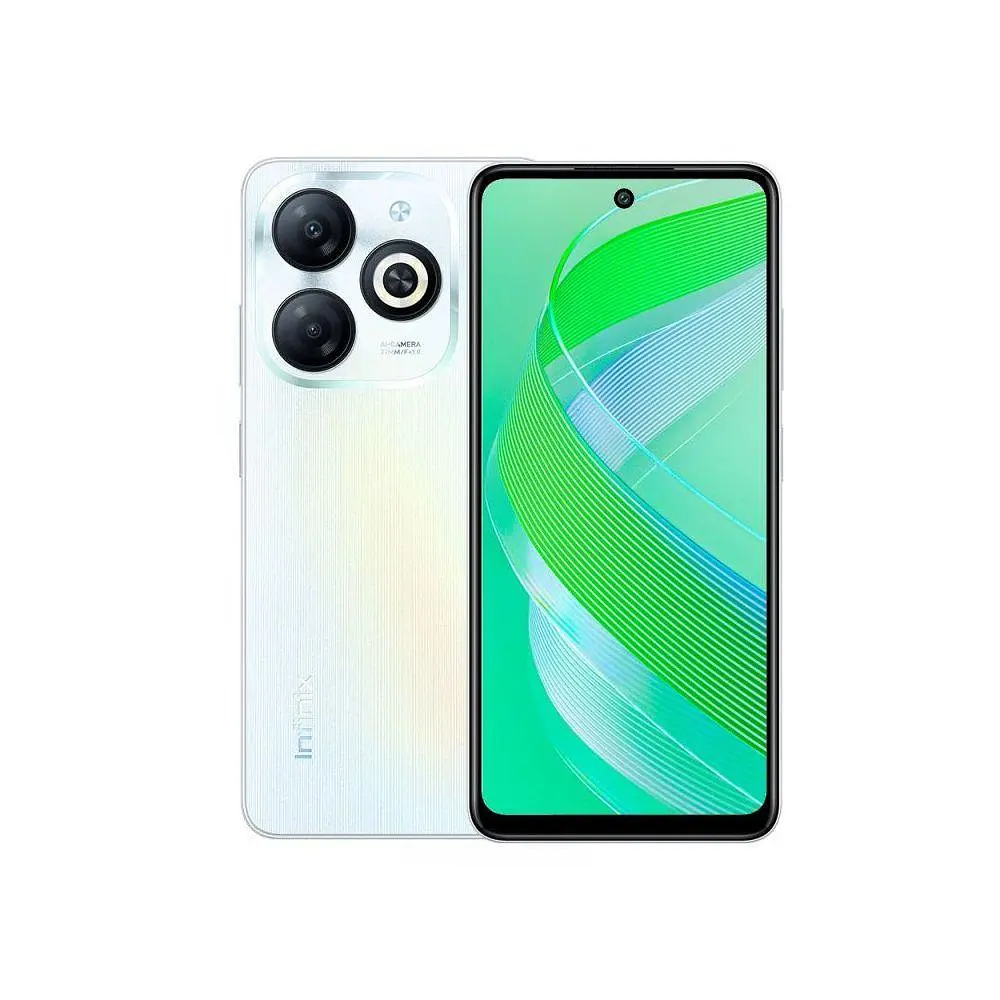 Смартфон Infinix Smart 8 Plus (X6526) 4/128Gb білий - фото 5