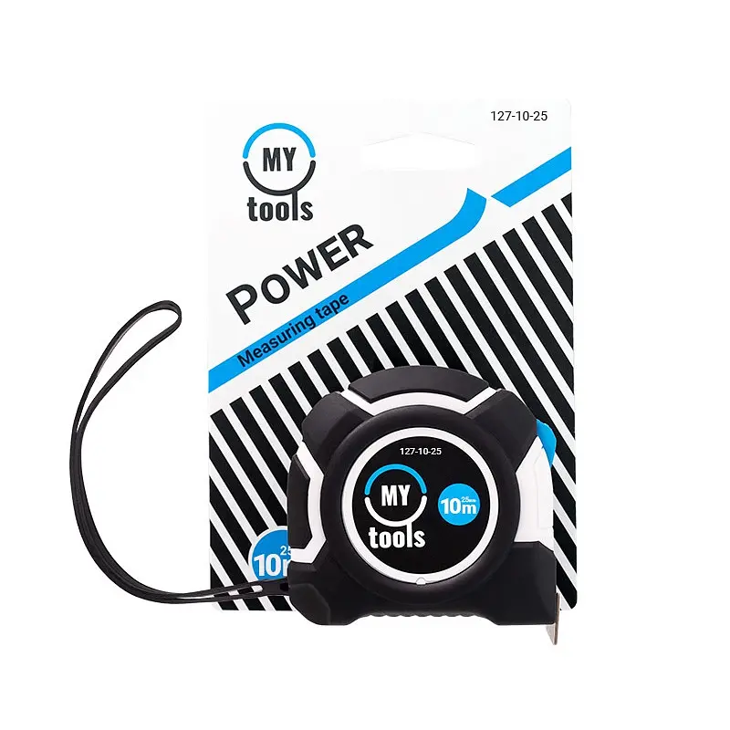 Рулетка вимірювальна My Tools Power 10 м х 25 мм (127-10-25) - фото 4