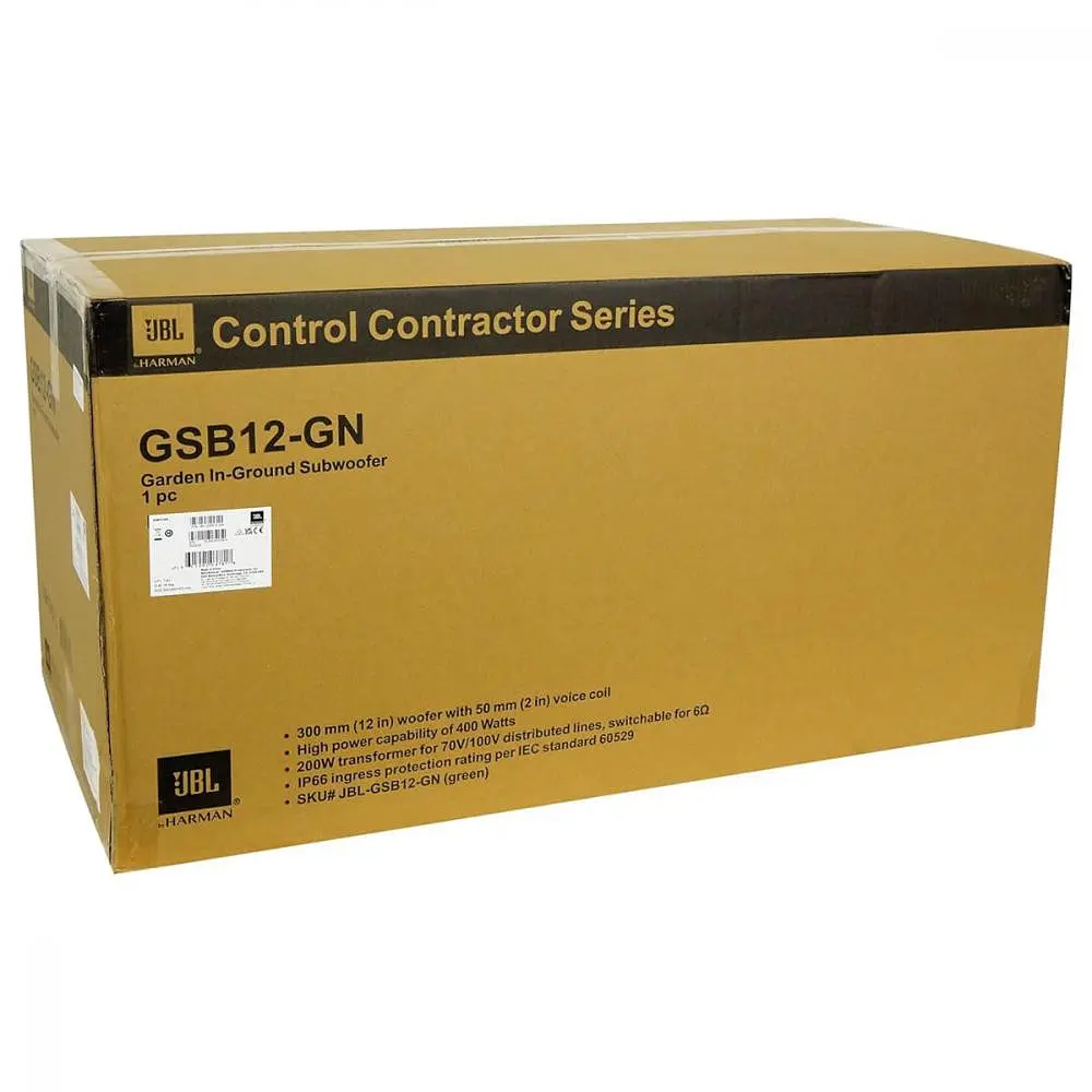 Пасивний сабвуфер JBL GSB12 Green (JBL-GSB12-GN) - фото 5