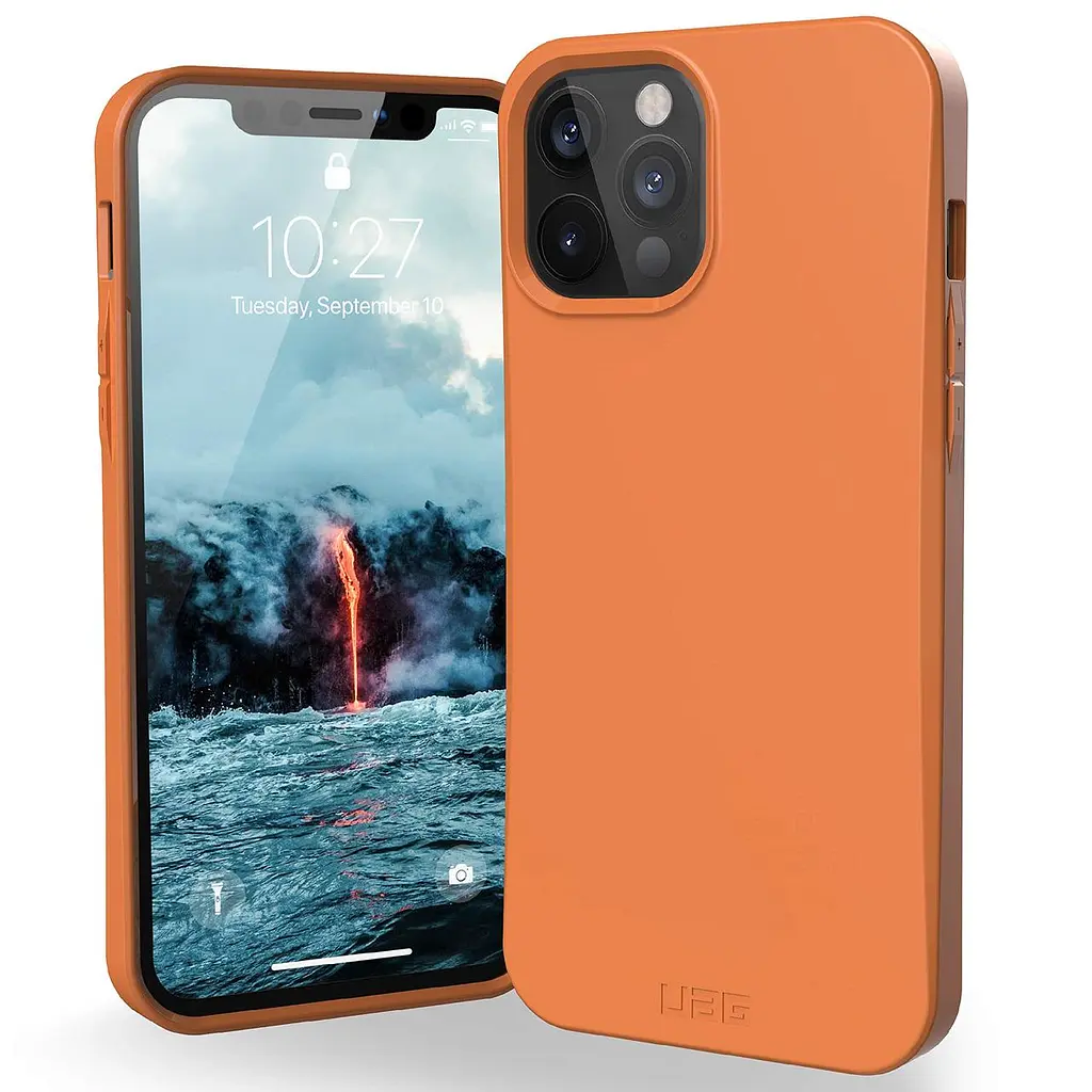 Чохол протиударний UAG Outback 112355119797 для iPhone 12/12 Pro (6.1") Orange - фото 4