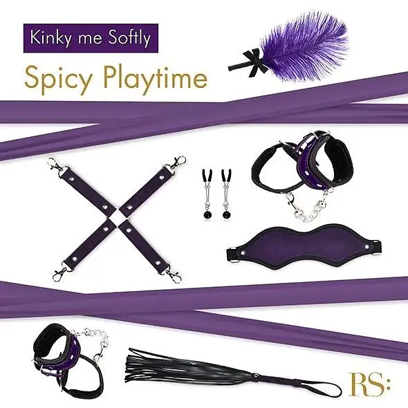 Подарунковий набір для BDSM Rianne S - Kinky Me Softly Purple - фото 2