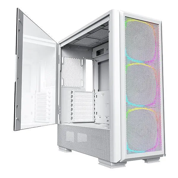 Корпус ATX W/O PSU WHITE SKY TWO GX (W) MONTECH - фото 2