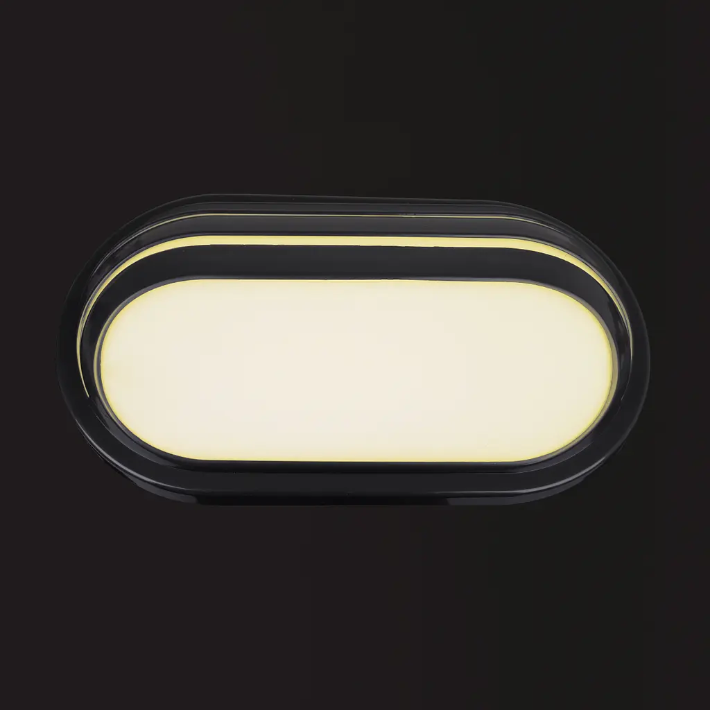 Настенный светильник Brille AL-14/20W NW IP54 BK - фото 2