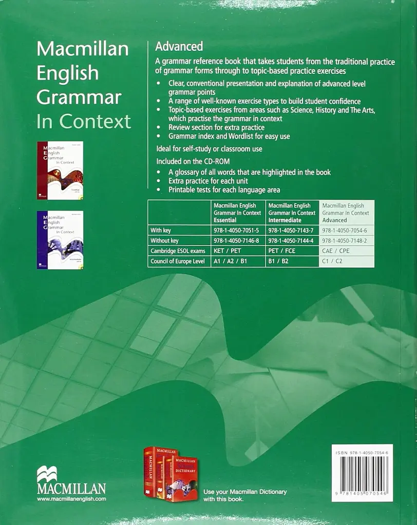 Macmillan English Grammar In Context Advanced with key - Майкл Вінс - фото 2