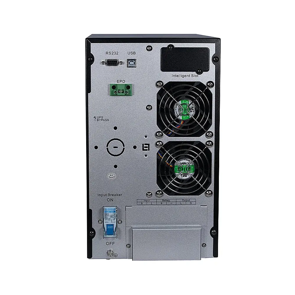 Джерело безперебійного живлення Kraft KRF-T6000VA/6KW(LCD)Ex Pro Online UPS під зовнішній акумулятор (42-00022) - фото 5