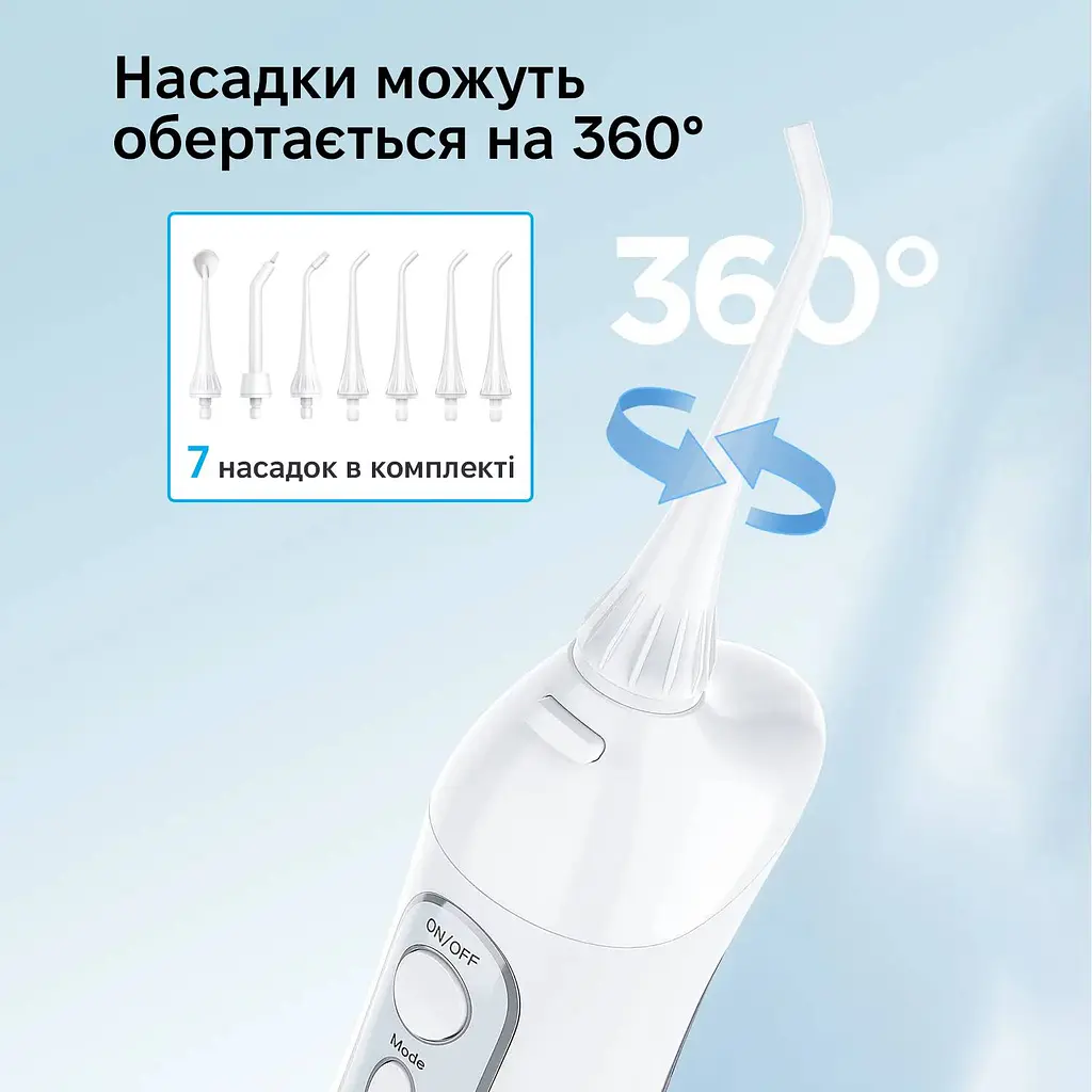 Іригатор Bitvae BV5020E White - фото 5