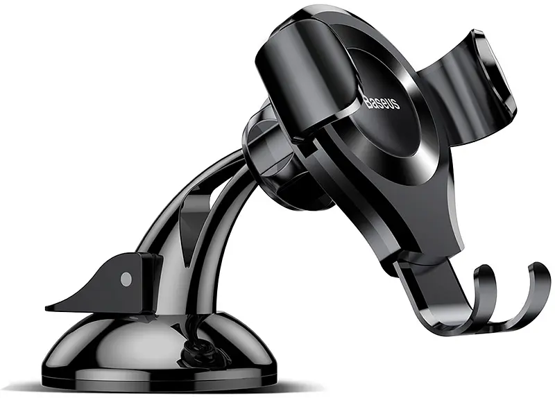 Автотримач Baseus Osculum Type Gravity Car Mount Black - фото 5