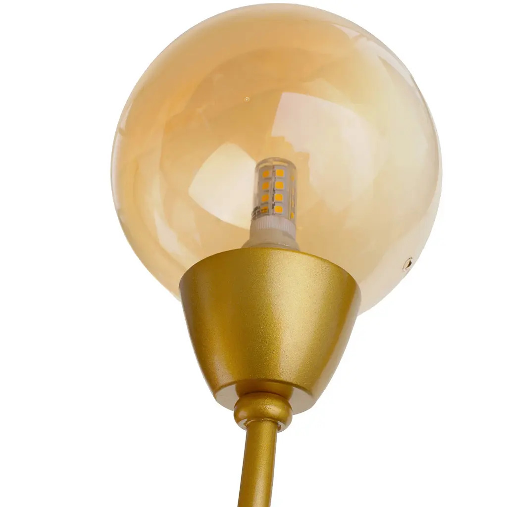 Люстра Brille потолочная молекула G9 40W G (BR-01 627C/6) - фото 7