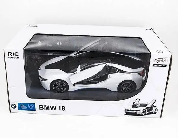 Іграшковий автомобіль на радіокеруванні Rastar BMW i8 1:14 (71010) - фото 5