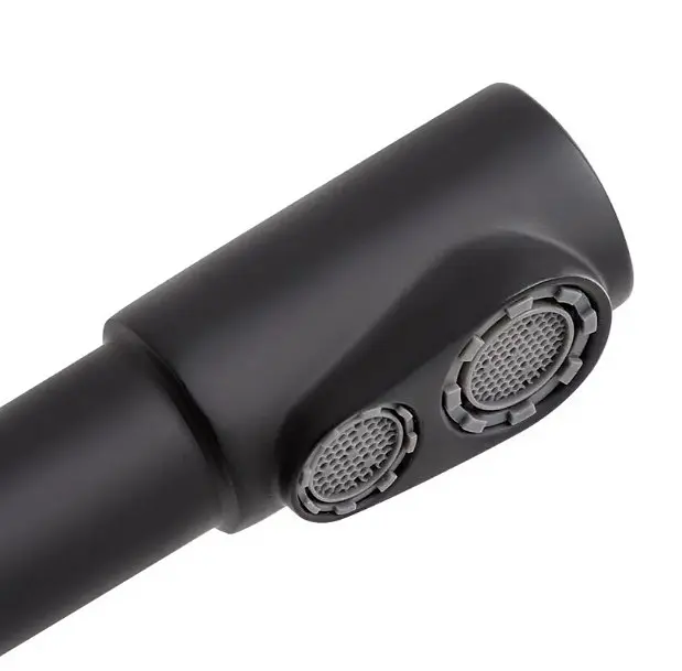 Змішувач для кухні WEZER з підлкюченням до фільтру PRO4C-02-BLACK - фото 5