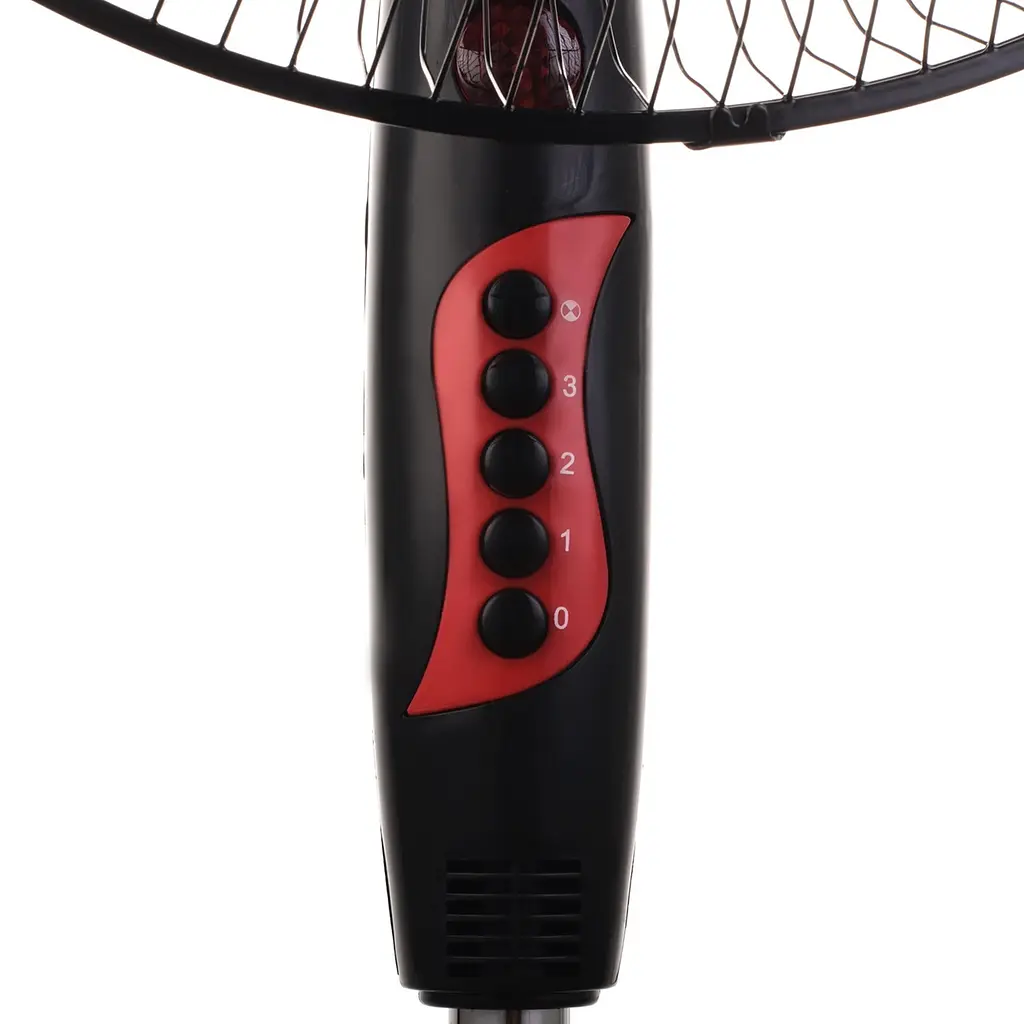 Вентилятор підлоговий осьовий трилопатевий VF401 Red, ViLgrand 87465 - фото 3
