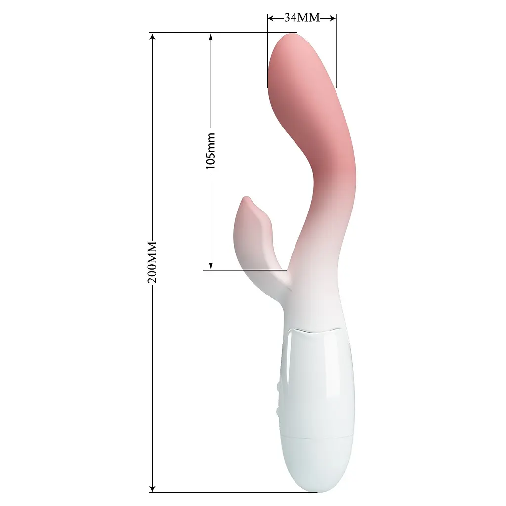 Вібратор PRETTY LOVE - Brighty, 30 vibration functions, ABS Silicone PRETTY LOVE BI-014174-A5 101941 - фото 7