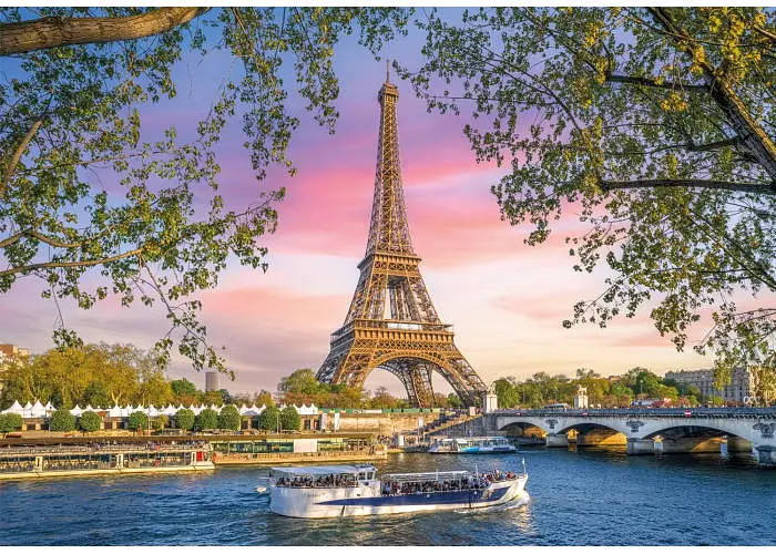 Пазл Clementoni High Quality Collection: Залізна леді в рожевому, Париж, Франція (High Quality Collection - Iron Lady in Pink Paris Puzzle - 3000 pcs.), 3000 ел. (33039) - фото 2