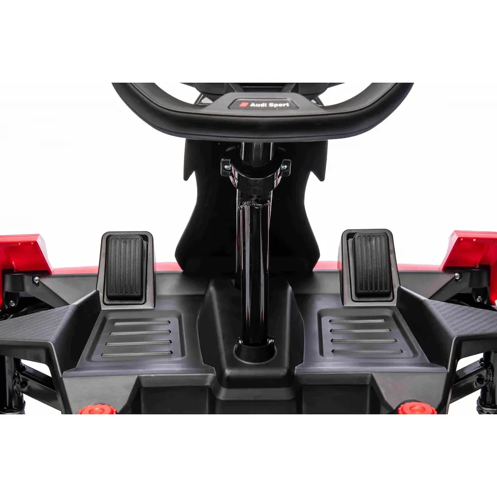 Детский электромобиль-карт Ramiz с функцией дрифта Gokart Audi 24 В, Red (PA.AHL007A.CR) - фото 4