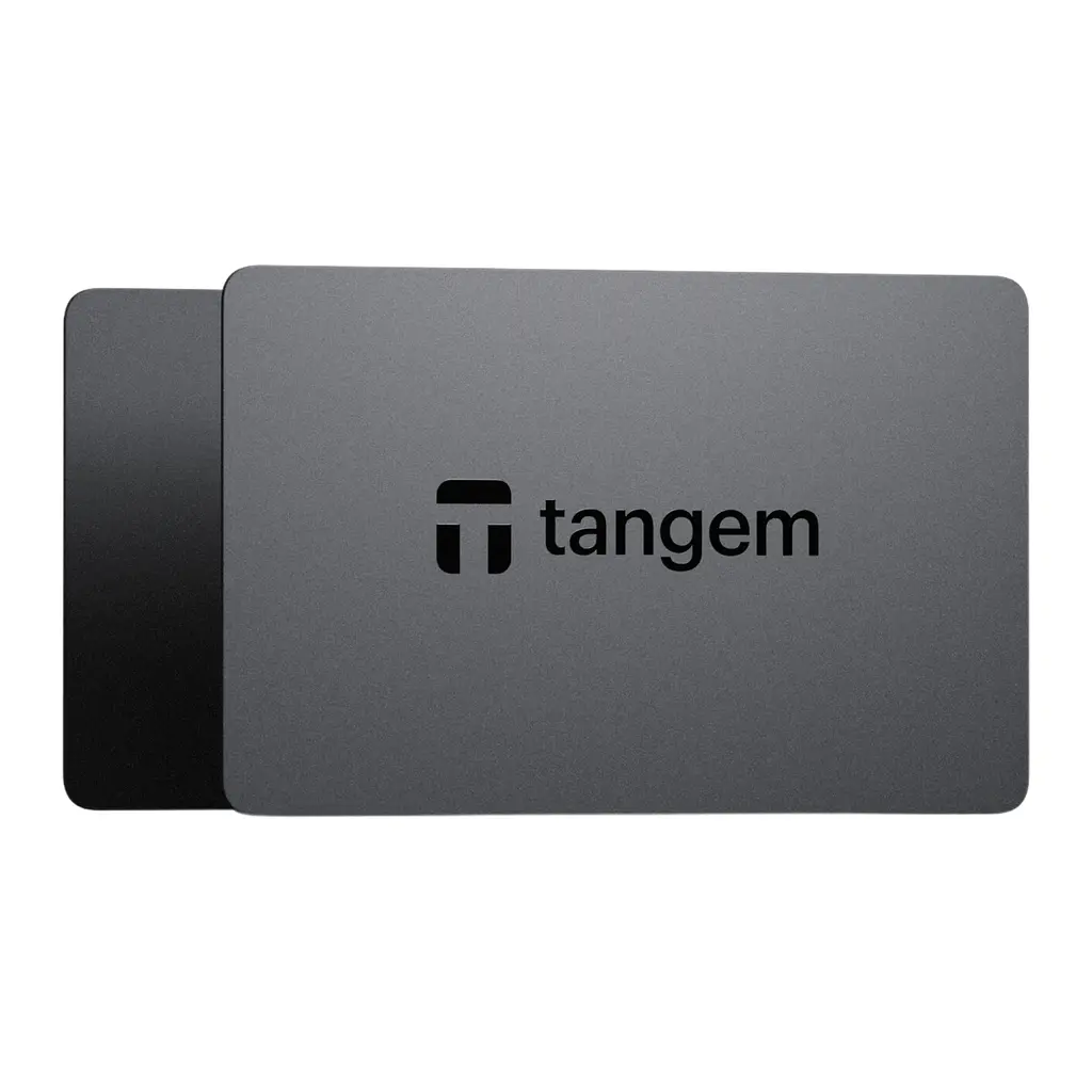 Криптогаманець Tangem Wallet 2.0 набір з 2 карток Black (TG128X2-B) - фото 3