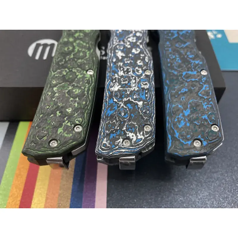 Ніж Maserin Power, Magnacut, fat carbon arctic blue (502/BM) - фото 7