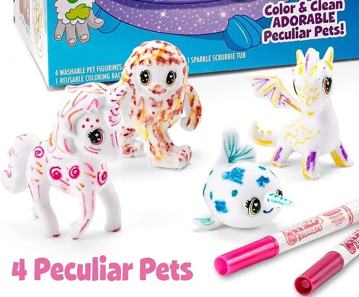 Набір для творчості Crayola Washimals Казкові тварини, з ванною (25-7191) - фото 3