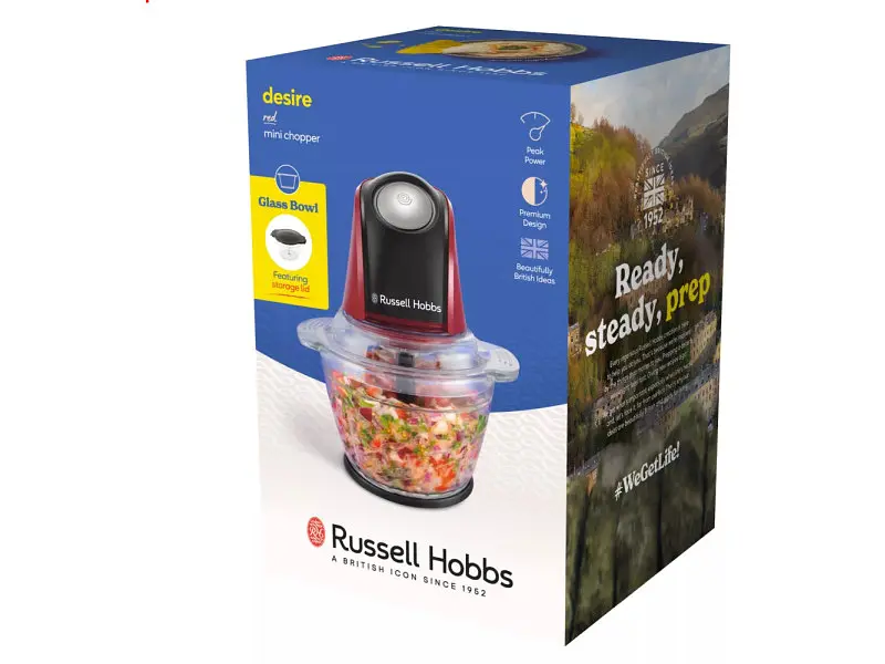 Подрібнювач Russell Hobbs 27130-56 Desire Red - фото 6