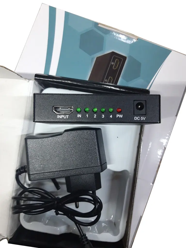 HDMI-сплітер 1x4 3D, 1080Р, 1,4 - фото 5