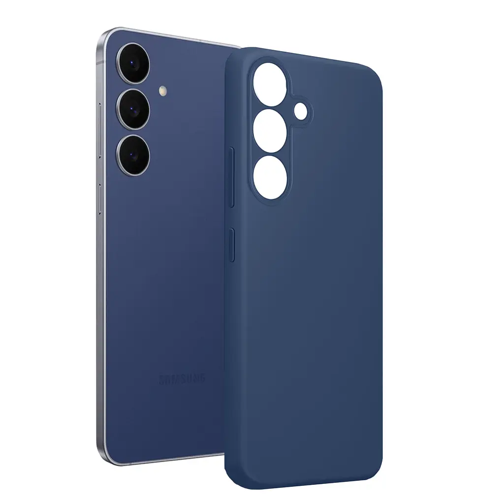 Чохол MAKE Samsung S25 FE Silicone Navy - фото 3