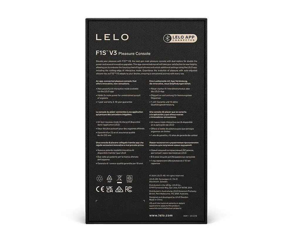 Смарт-мастурбатор LELO F1S V3 Teal, 2 мотори, 8 режимів, стимуляція звуковими хвилями - фото 5