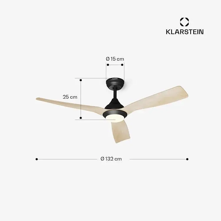 Потолочный вентилятор Klarstein Fiji Flow (10046091) - фото 3