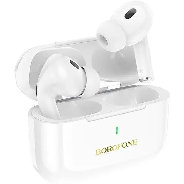 Наушники с шумоподавлением Borofone BW59 Plus ANC noise reduction беспроводные белые - фото 4