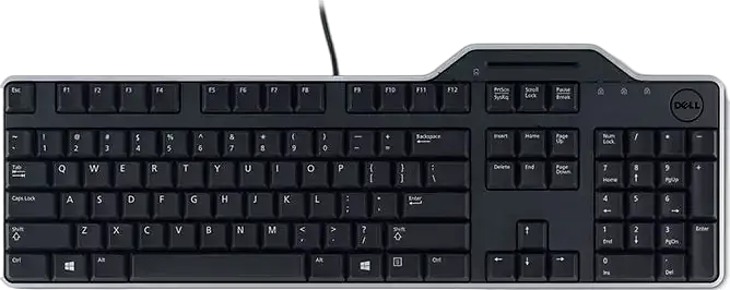 Клавіатура Dell KB813 Smartcard Black (580-18360) - фото 3