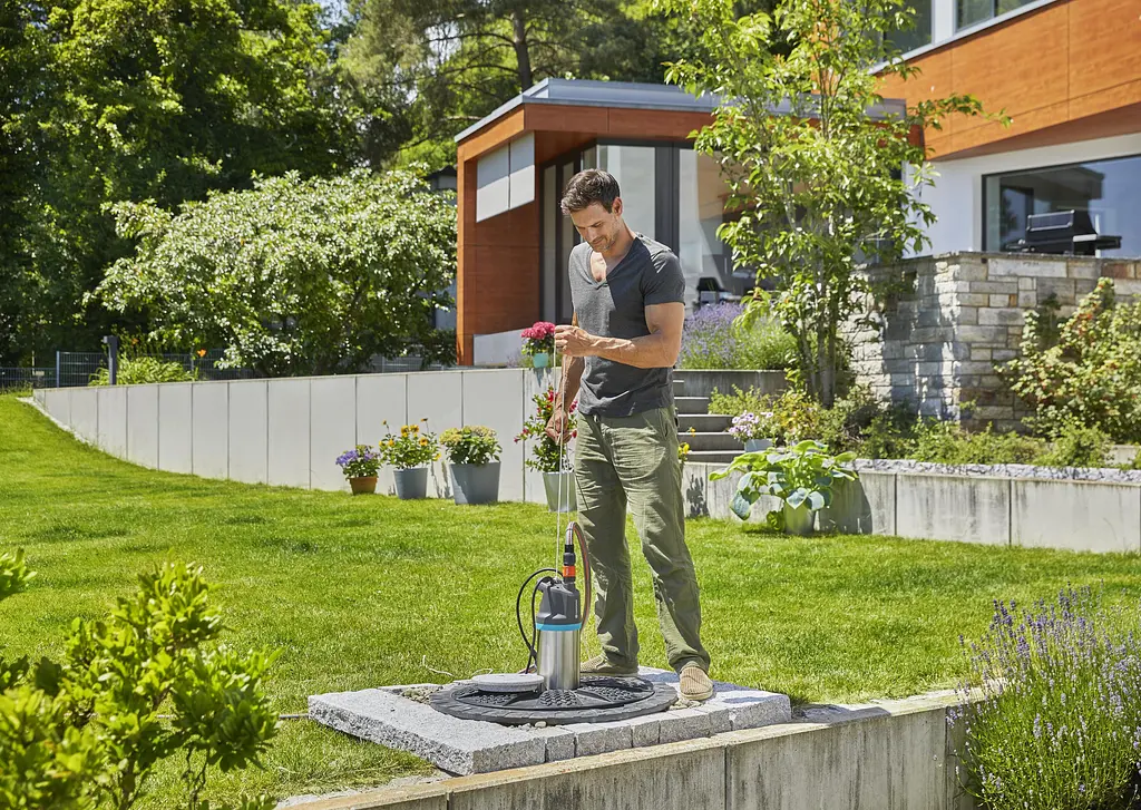 Насос занурювальний Gardena 4700/2 inox (09025-29) - фото 2