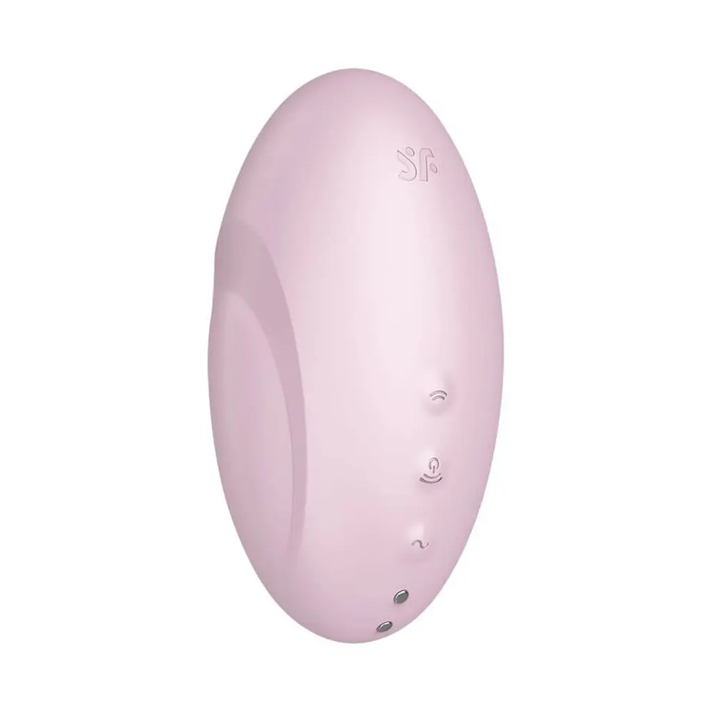 Вакуумний стимулятор клітора з вібрацією Satisfyer Vulva Lover рожевий - фото 3