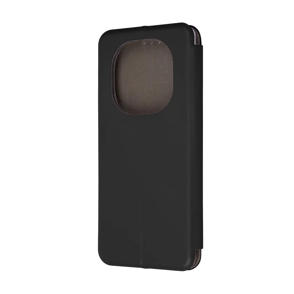 Чехол-книжка для Xiaomi Redmi Note 14 Pro 4G, G-Case, черный, кожаный чехол-книга из экокожи (PU) и TPU, с магнитом, с подставкой и вместительным кардхолдером, противоударный, защита всего корпуса, ArmorStandart (ARM79788) - фото 2