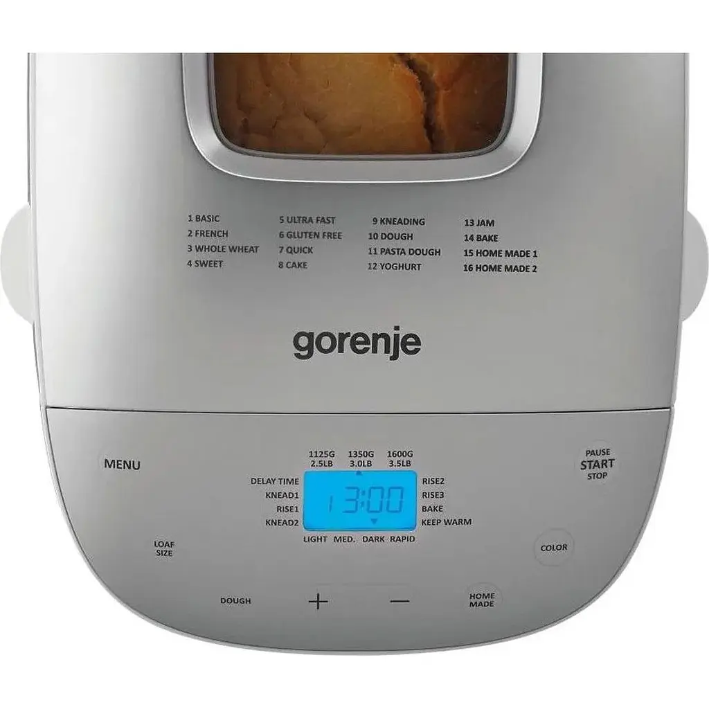 Хлібопічка Gorenje BM 1600 WG [86994] - фото 2