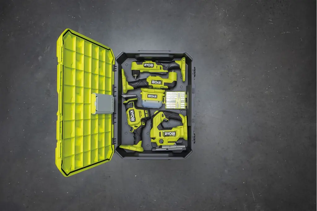 Ящик модульный для инструмента Link RSL101, 15х57х43см, пластик Ryobi hoz0012923 - фото 8