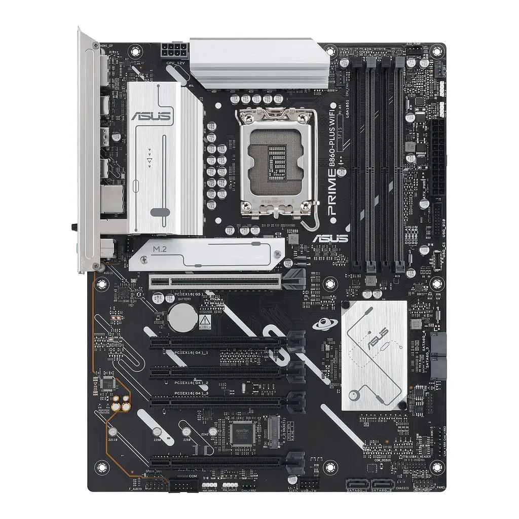 Материнская плата PRIME B860-PLUS WIFI s1851 B860 4xDDR5 M.2 DP HDMI Wi-Fi BT ATX Asus teh0019115 - фото 2