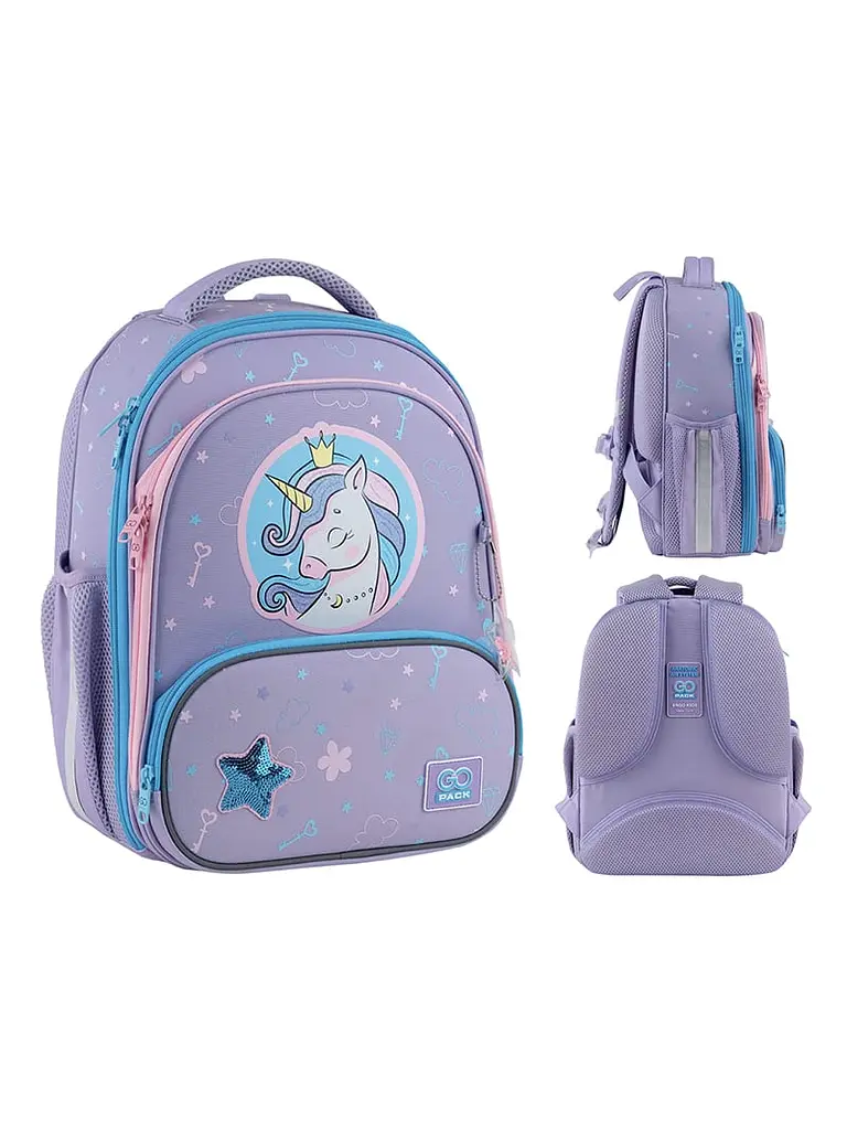 Рюкзак GoPack Education каркасний 597M-3 Fairytale Unicorn (GO25-597M-3) - фото 4