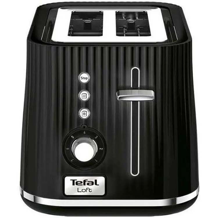 Тостер Tefal Loft 850 Вт чорний (TT761838) - фото 3