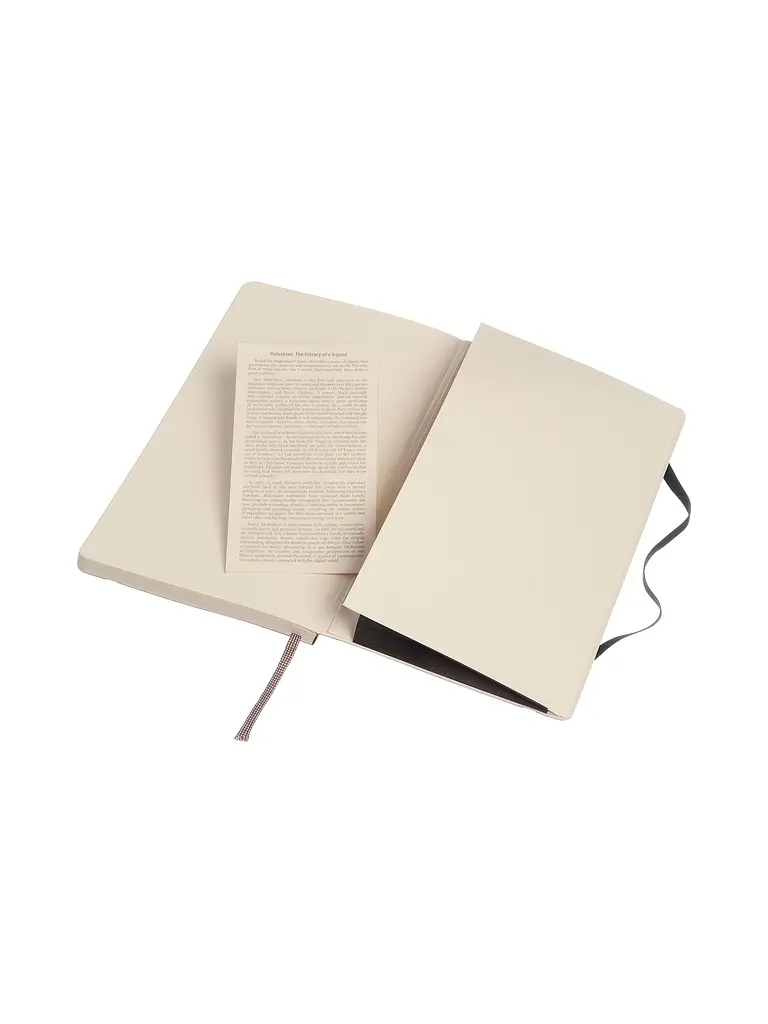 Записник Moleskine Classic середній, Точка Чорний М’який (QP619) - фото 5