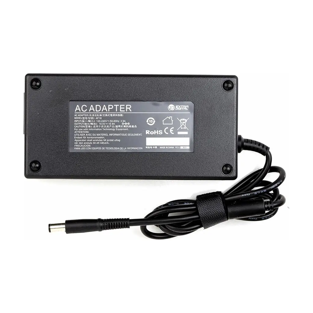 Блок живлення до ноутбуку PowerPlant DELL 220V, 19.5V 210W 10.8A (7.4*5.0) (DL210G7450)