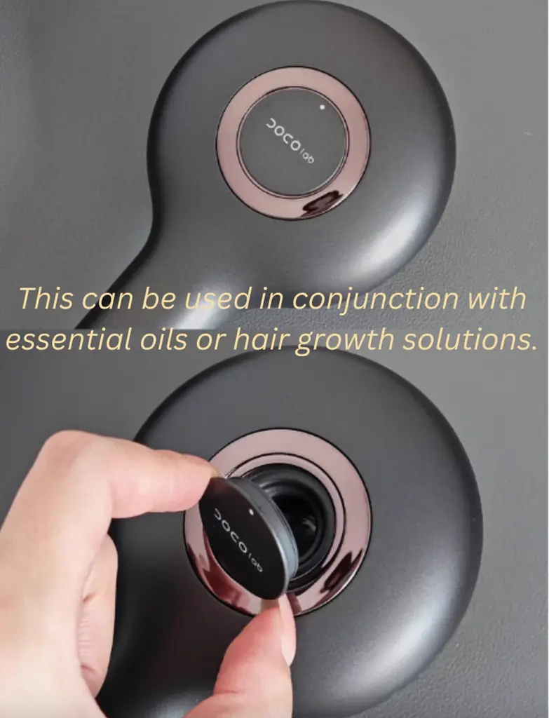 Масажний гребінець DOCO Red Scalp Care Instrument SC001 - фото 6