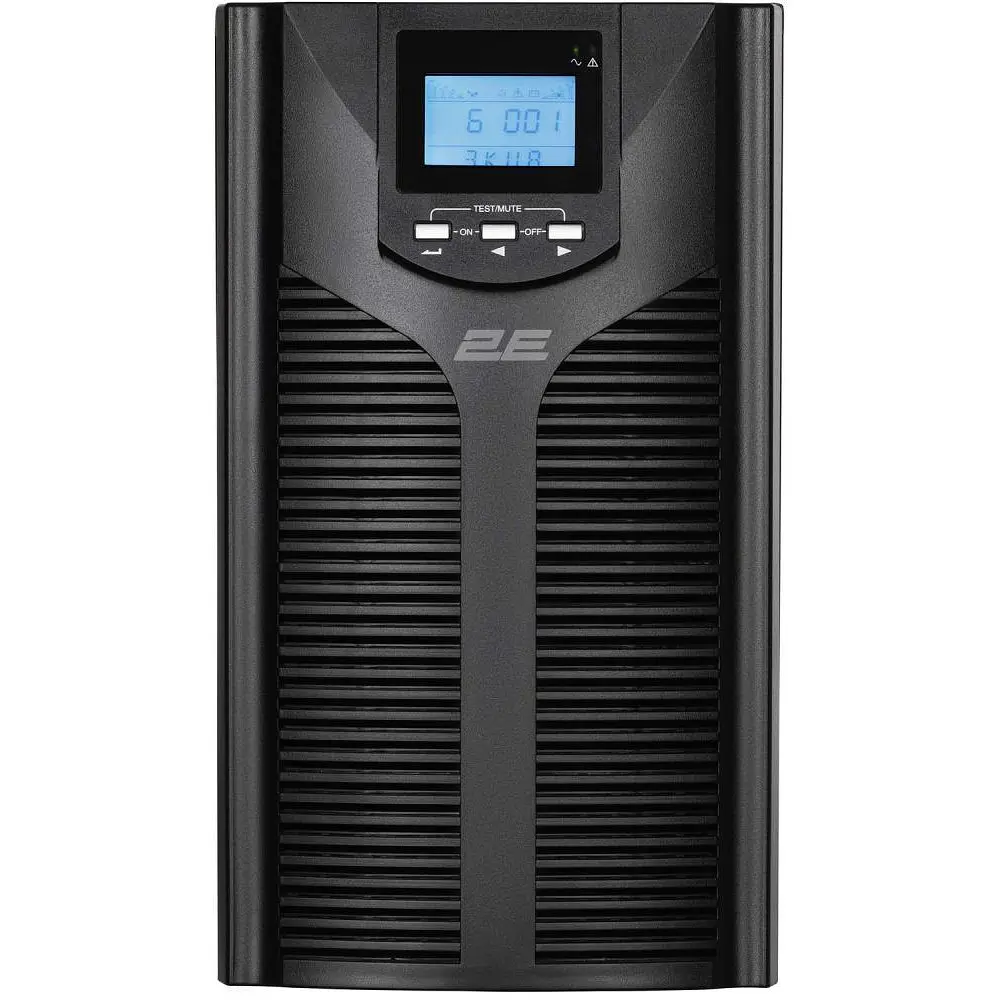 ДБЖ безперервної дії (Online) 2E OD3000, 3000VA/2700W, LCD, USB, USB, 3xSchuko (2E-OD3000) - фото 7