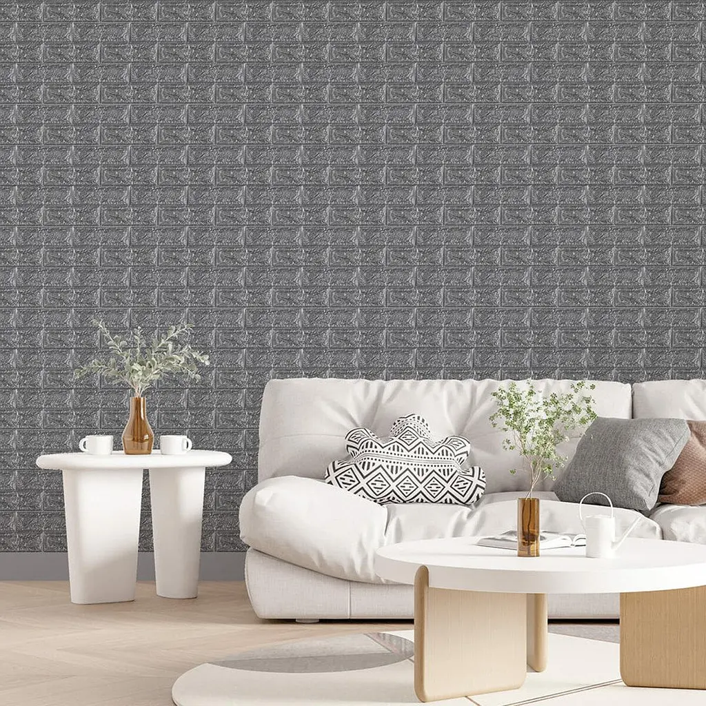 Панель стінова Sticker Wall 3D 700х770х2мм Срібло SW-00001908 - фото 5