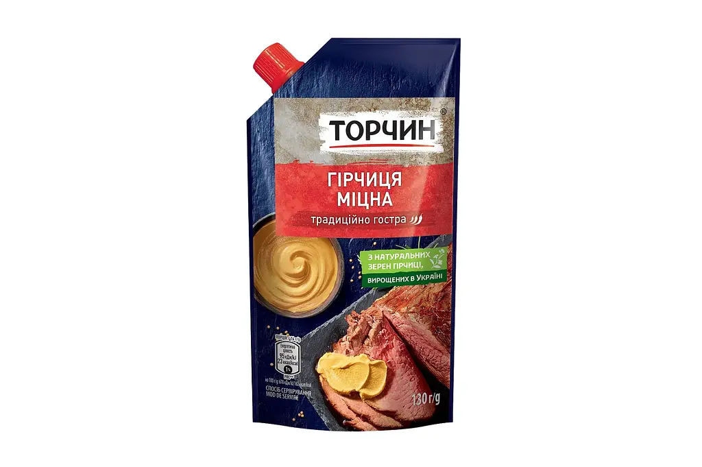 Гірчиця "Міцна" ТМ "Торчин", 130 г