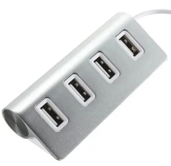 USB-хаб XON SmartHub Pro 4хUSB3.0 Сірий (UHAPM040043G 4996) - фото 4