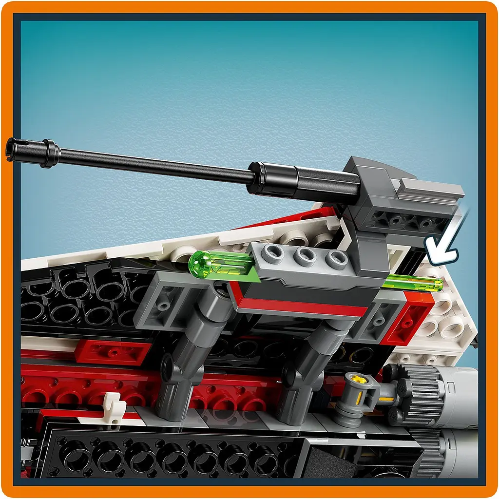 Конструктор LEGO Star Wars Винищувач джедая Боба 305 деталей (75388) - фото 9
